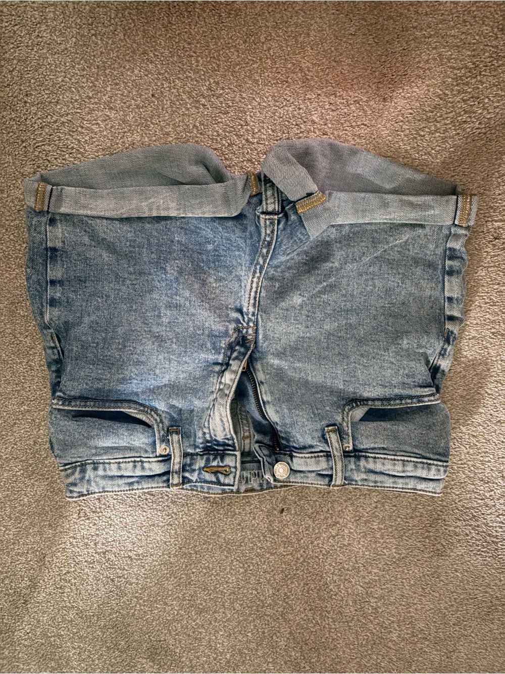 wild fable Light Wash Denim Jean Shorts - Picture 2 of 3